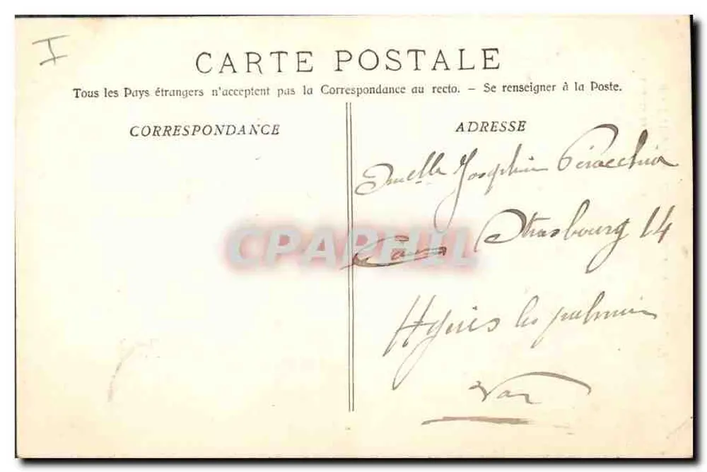 Marseille - Die Reformierten und das Denkmal der Mobiles — Edition der Samaritaine, Nr. 6 - Rückseite