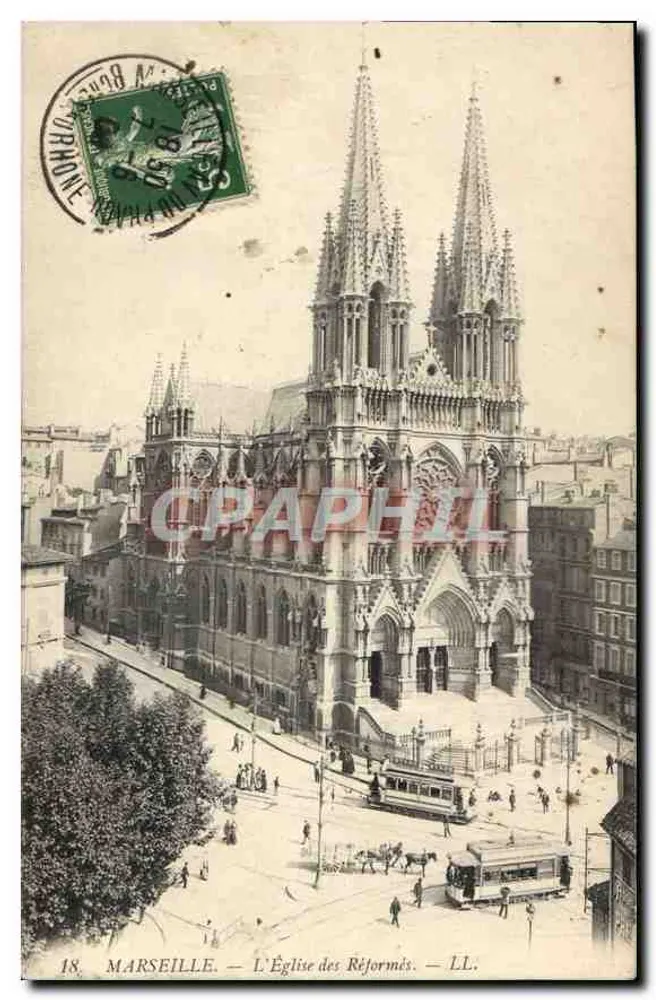 Marselha — A Igreja dos Reformados — LL. n°18 - Frente