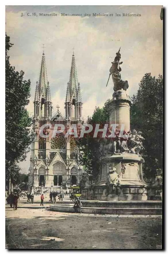Marseille - Monument des Mobiles et des Réformés — J. C. 16 - Vorderseite