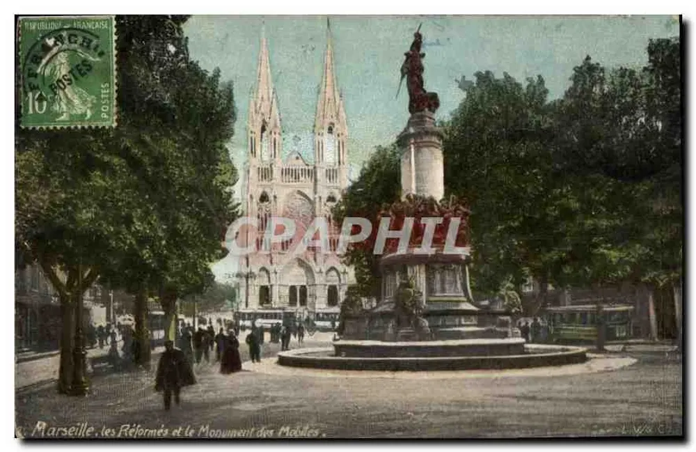 Marseille, die Reformierten und das Denkmal der Mabiles — Verlag L.Y. & Ch. - Vorderseite
