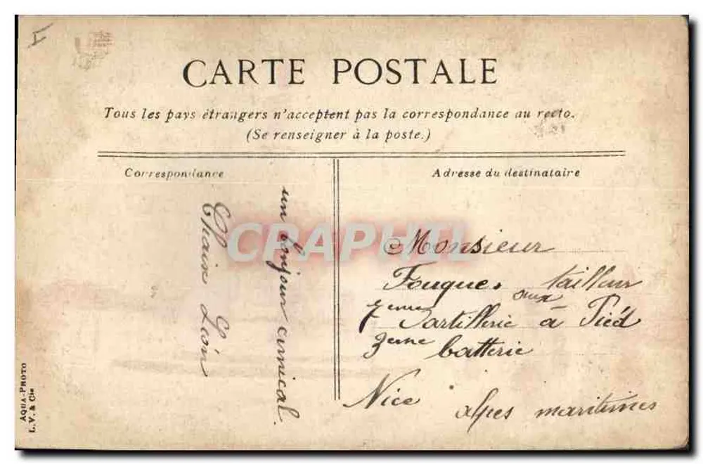 Marseille, die Reformierten und das Denkmal der Mabiles — Verlag L.Y. & Ch. - Rückseite