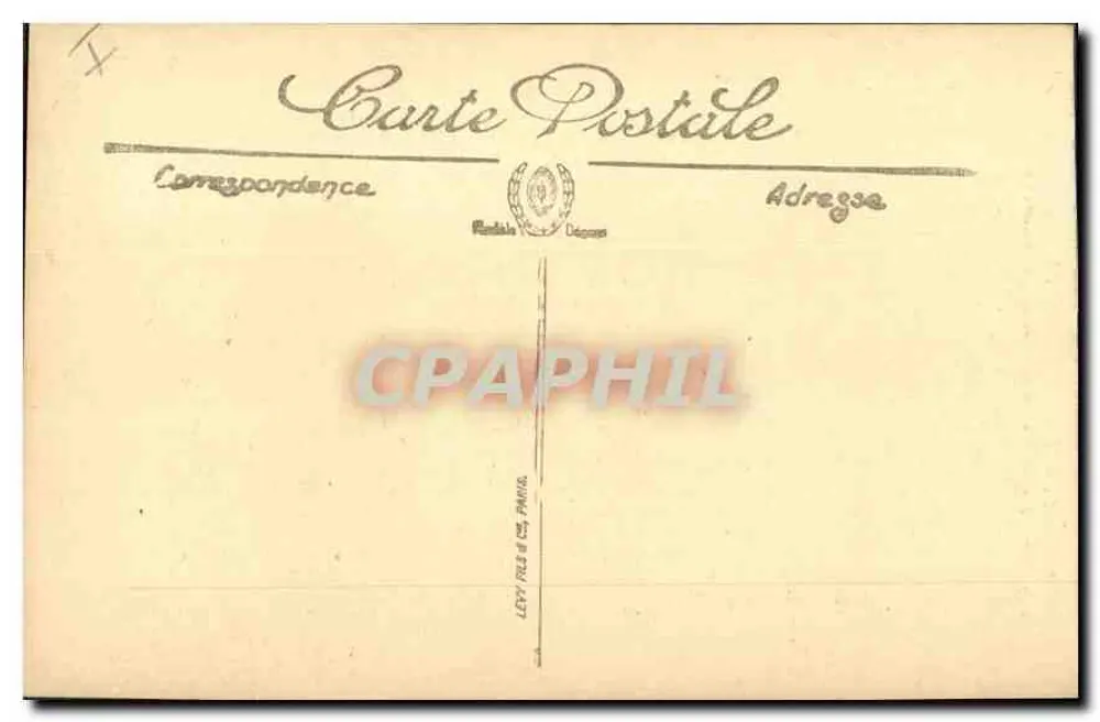 Marseille — Kirche Saint-Vincent de Paul und Denkmal der Toten — LL - Rückseite