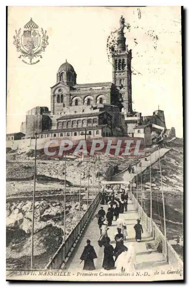 Marseille - Erste Kommunionen an N.-D. de la Garde - Vorderseite