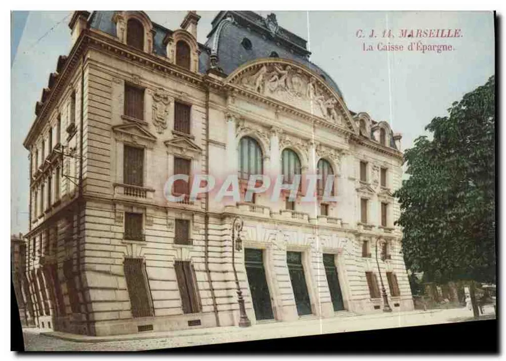 Marseille — A Caixa de Economia — C. J. 14 - Frente