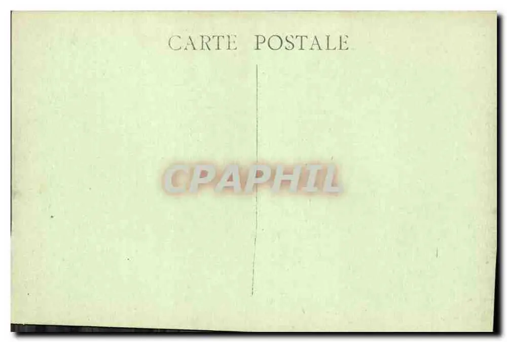 MARSEILLE — Palácio Longchamp — Editor não visível - Verso