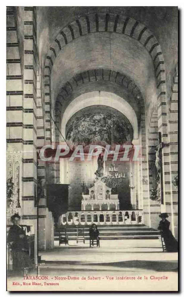Tarascon - Notre-Dame de Sabart - Innensicht der Kapelle - Vorderseite