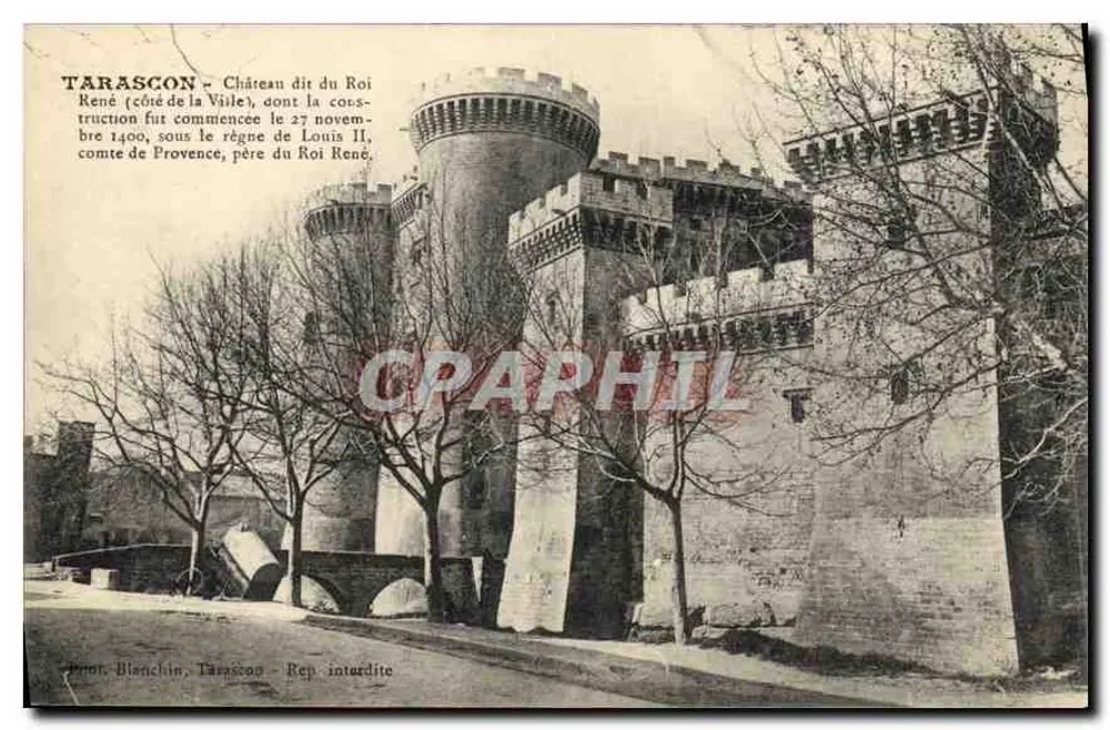 Tarascon — Kasteel genaamd van Koning René — Fot. Blanchin, Tarascon - Voorkant