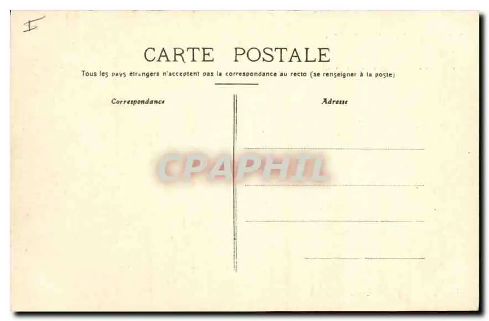 Tarascon — Kasteel genaamd van Koning René — Fot. Blanchin, Tarascon - Achterkant