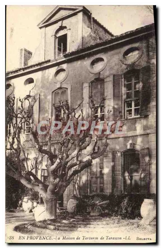 A Casa de Tartarin de Tarascon — L.L. Selecta, n° 98 - Frente