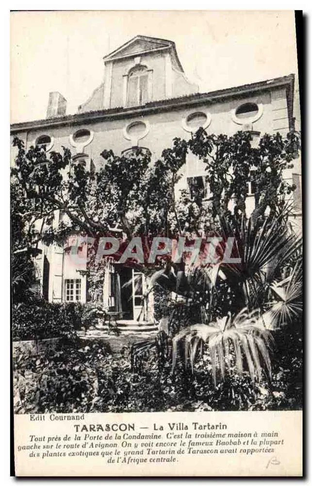 Tarascon — A Villa Tartarin — Editor Courmand - Frente
