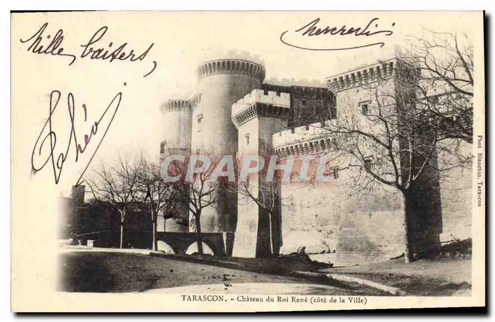 Tarascon — Castelo do Rei René (lado da Cidade) — Fot. Blumelin Tarascon - Frente