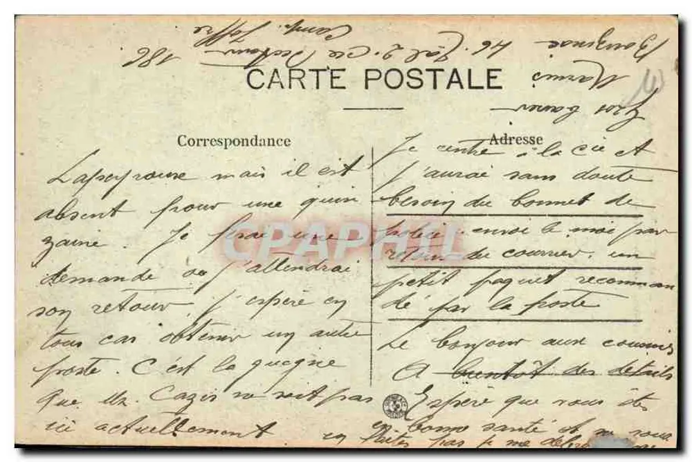 Tarascon — Porta Saint-Jean reconstruída em 1778, antiga porta do século XIV — Coll. L. A. - Verso