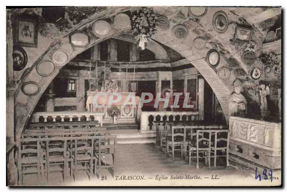 Tarascon — Igreja de Santa Marta — LL. n°24 - Frente
