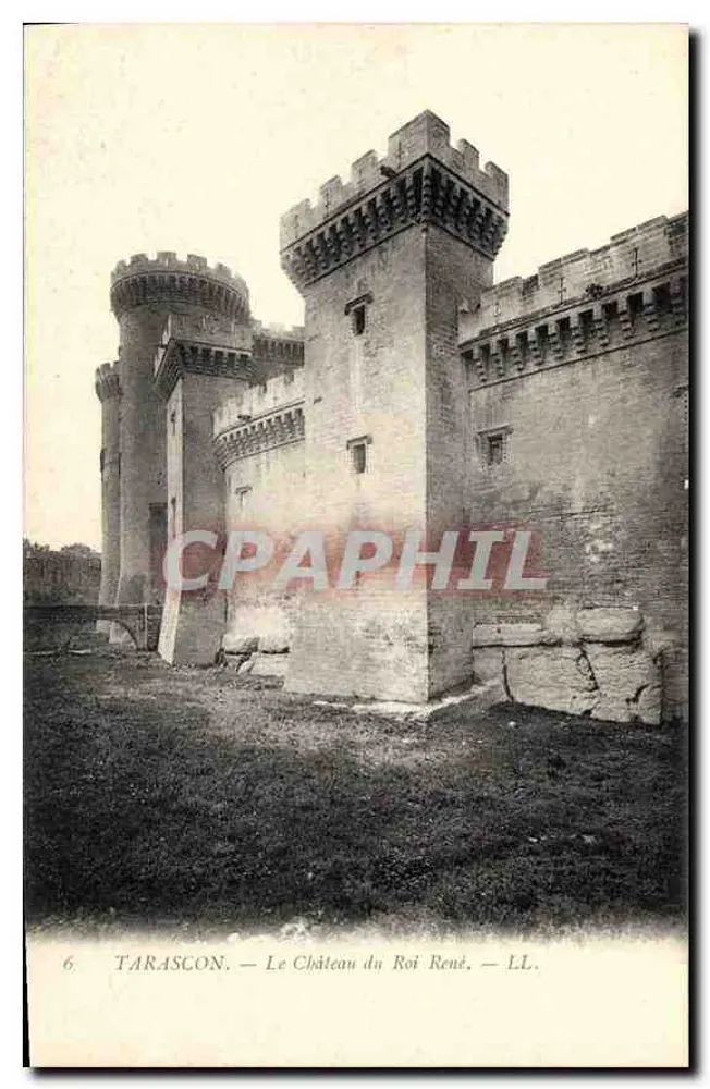 Tarascon — O Castelo do Rei René — LL. - Frente