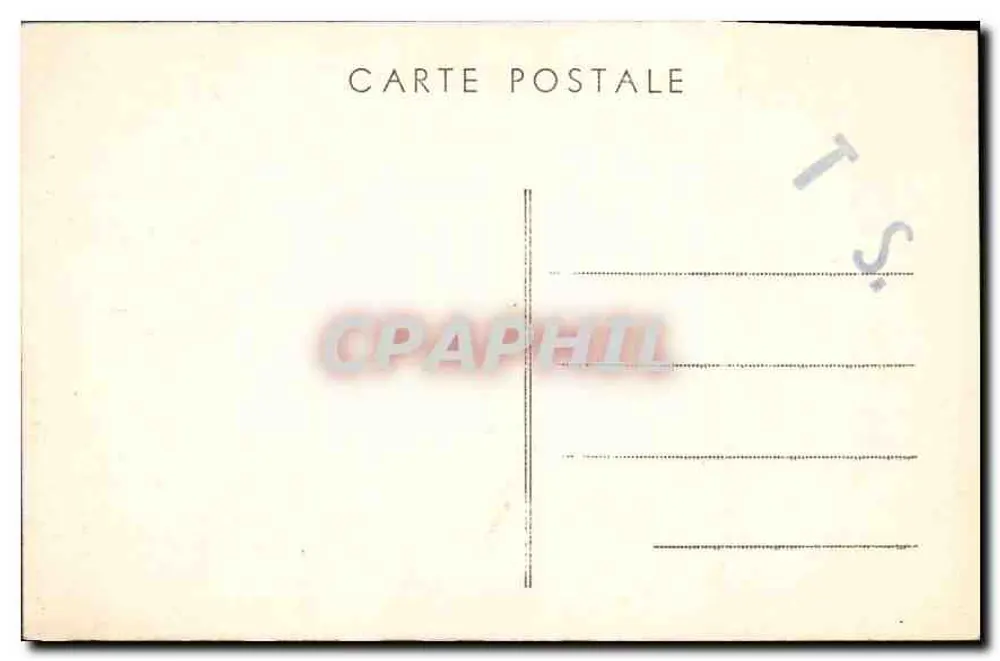 Tarascon (B.-du-Rh.) — Hotel de Cidade — C. P. M. (Impr. L. Macon) - Verso
