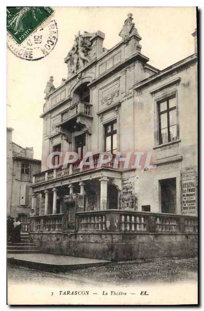 Tarascon — O Teatro — Éd. EL. - Frente