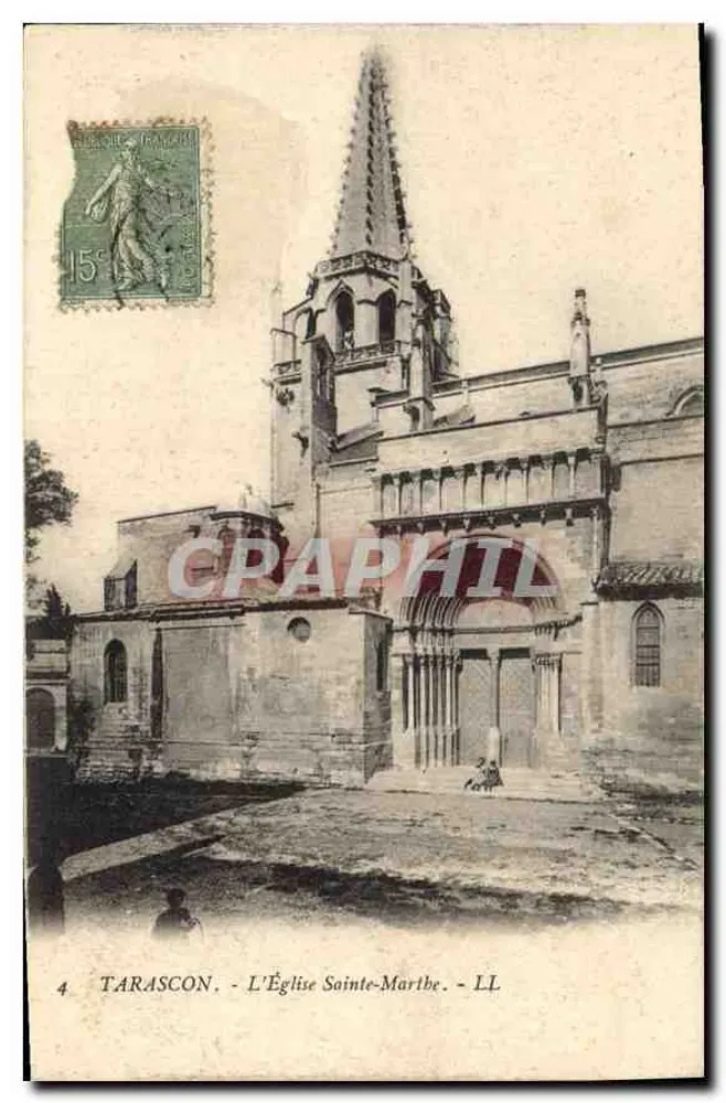 Tarascon - A Igreja Santa-Martha - LL - Frente