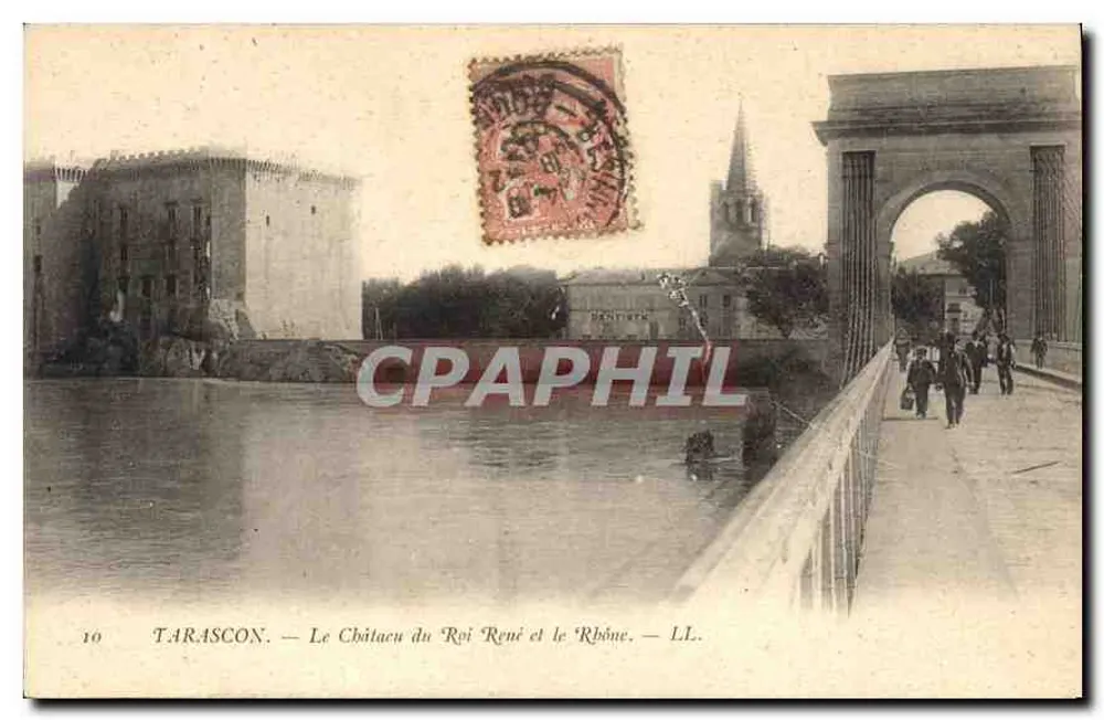 Tarascon — Schloss des Königs René und der Rhône — LL. - Vorderseite