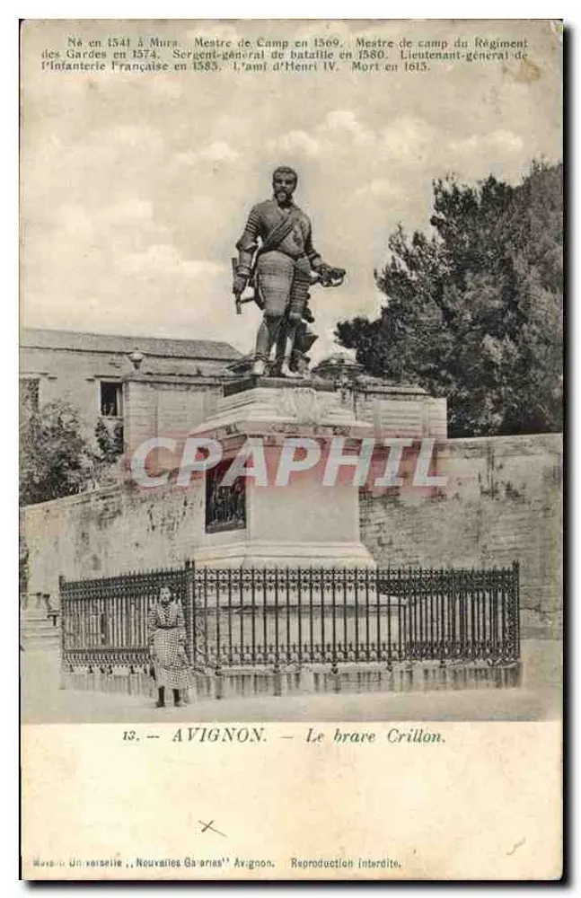 Avignon — O valente Crillon — Universelle, Nouvelles Garnies, Avignon - Frente