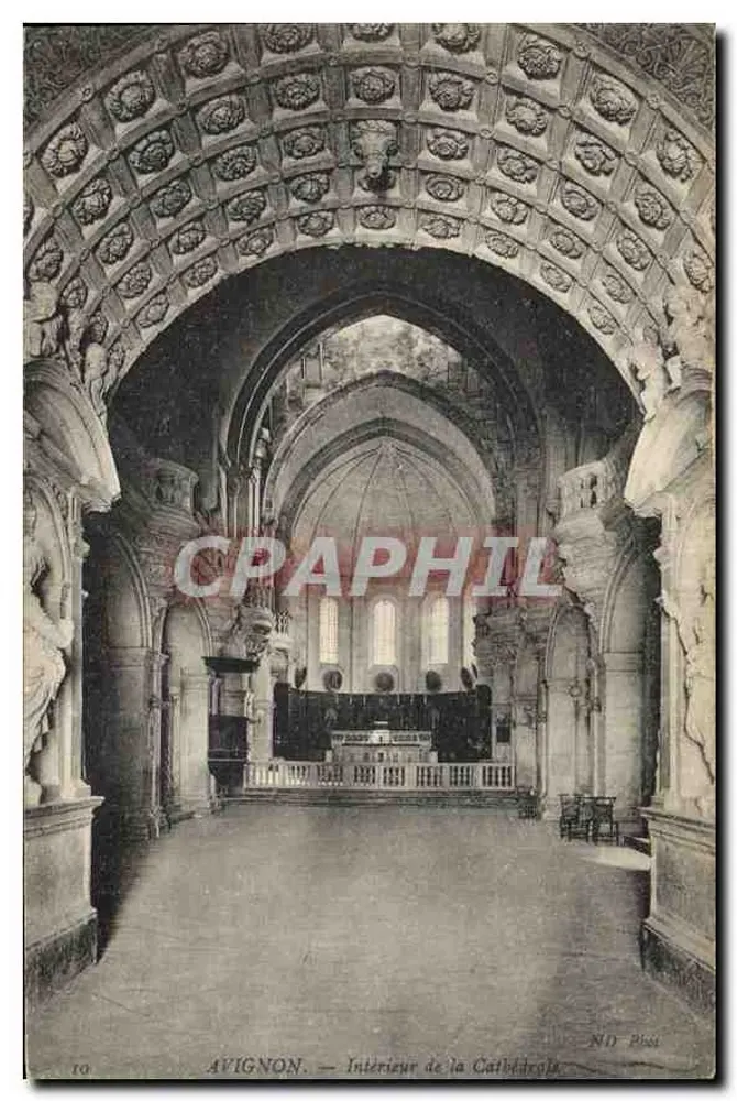 Avignon — Interior da Catedral — ND Pissi - Frente