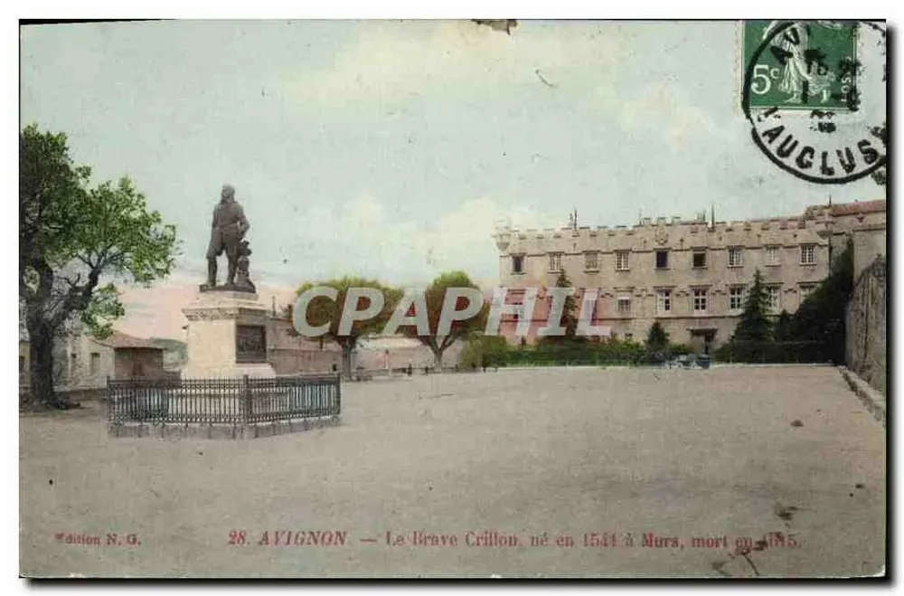 Avignon — Le Brave Crillon — Ausgabe N.G. n°28 - Vorderseite