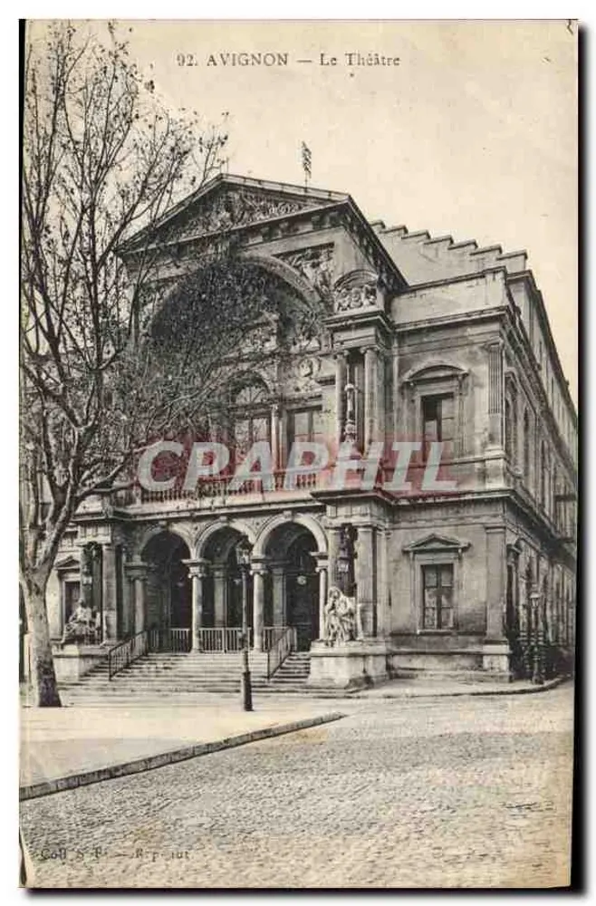 Avignon — O Teatro — Editor R. Paut - Frente