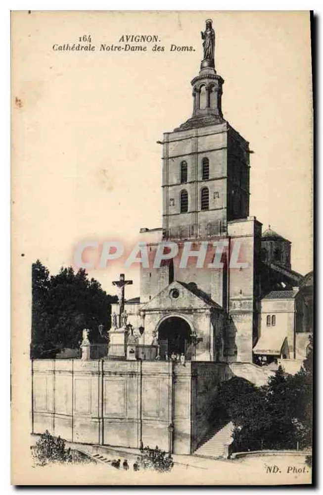Avignon — Catedral Notre-Dame des Doms — ND. Phot. - Frente