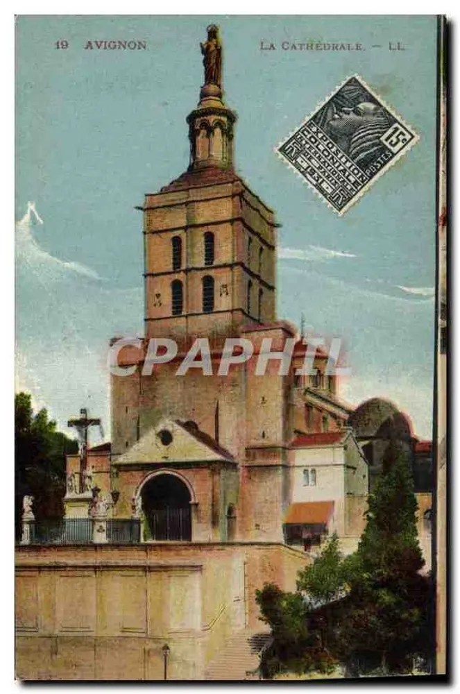 Avignon — A Catedral — LL - Frente