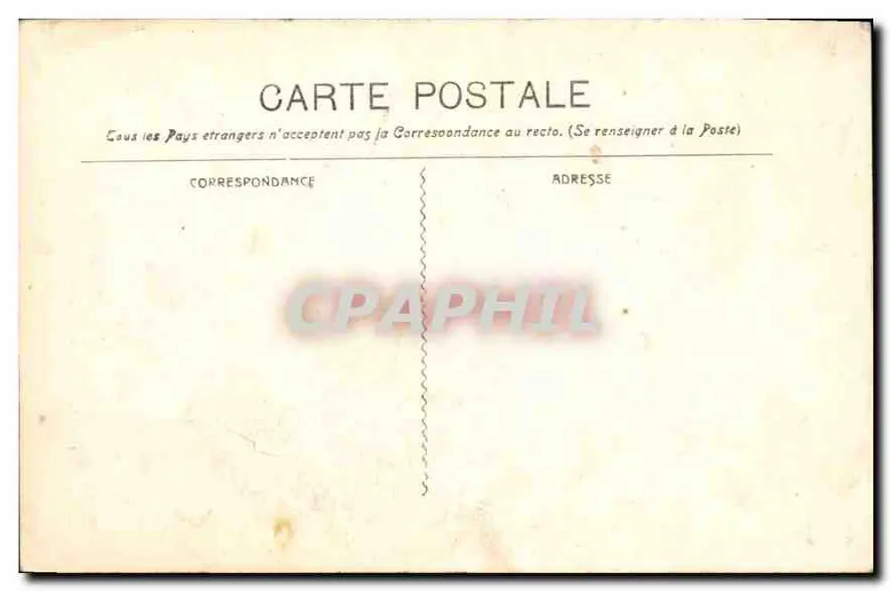Awinion - Brama Świętego Michała — widok z bramy średniowiecznej z wozem i przechodźcami — Guenae Phot Marseille, nr 1187 - Rewers