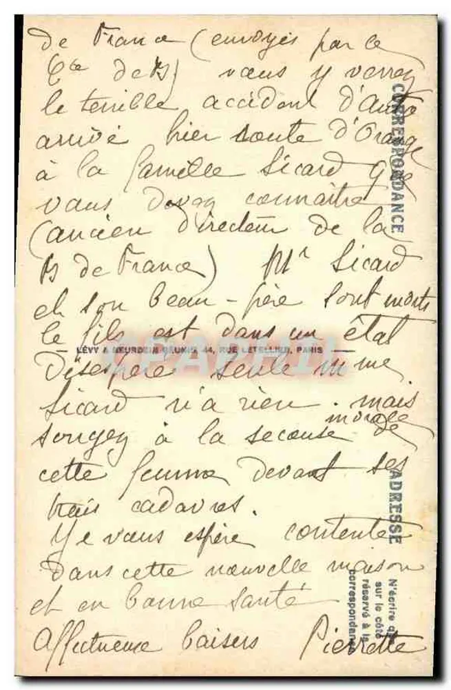 Avignon — O Palácio dos Papas — LL. — n°26 - Verso