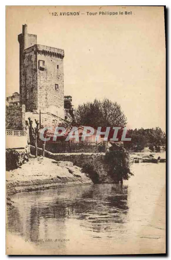 Avignon — Tour Philippe le Bel — P. Romant, édit. Avignon - Frente