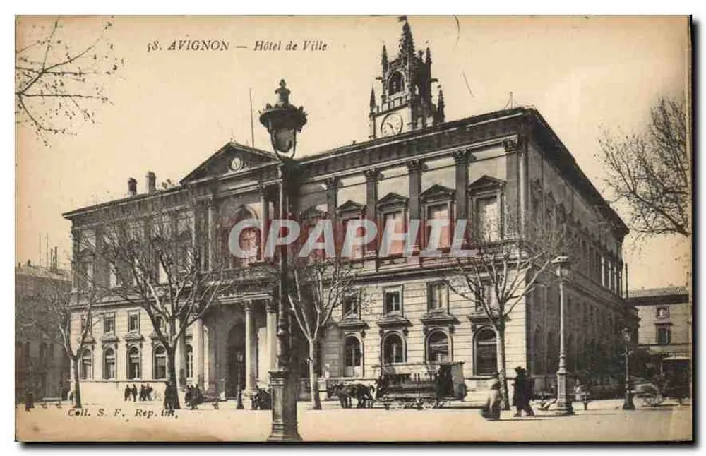 Avignon — Hotel de Ville — Coll. S. F. Rep. im. - Frente