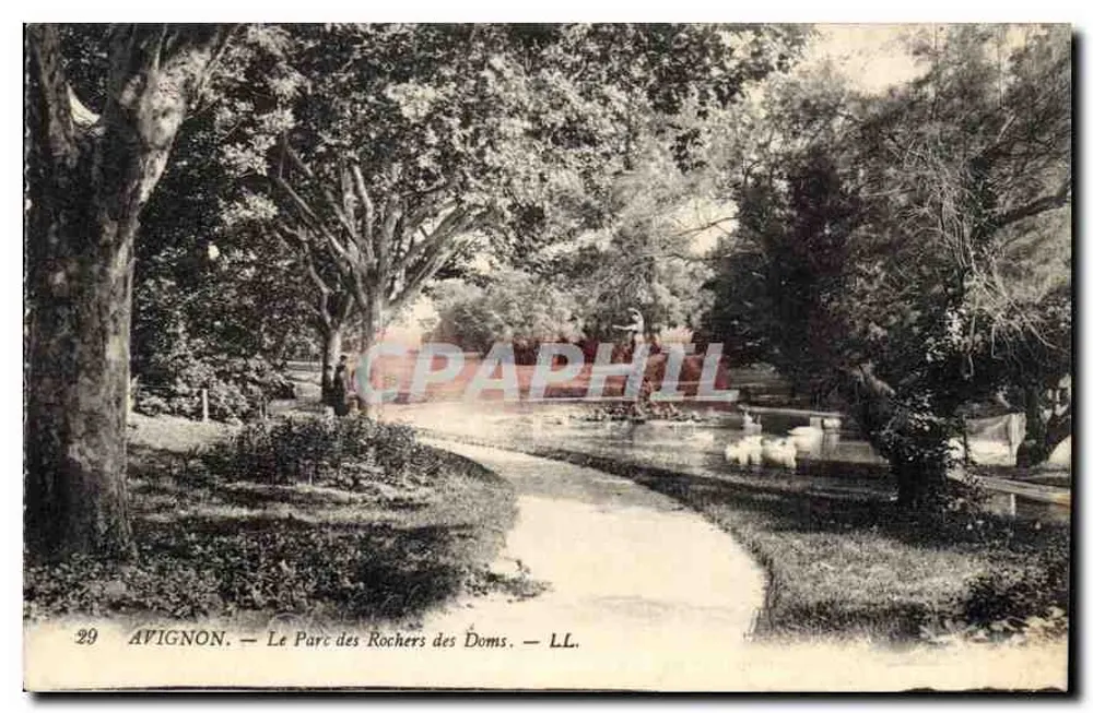 Avignon — O Parque dos Rochers des Doms — LL. n°29 - Frente
