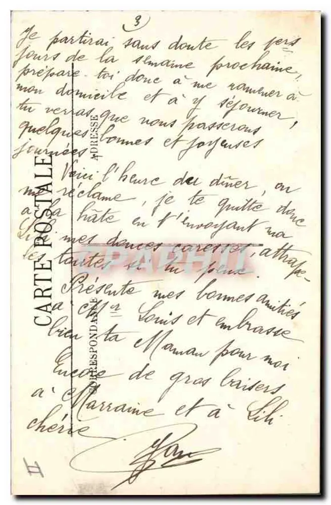 Avignon — O Parque dos Rochers des Doms — LL. n°29 - Verso