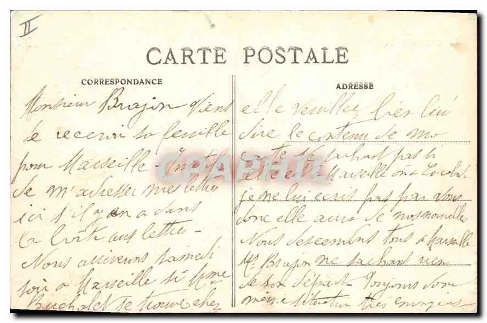 Avignon — O Ponte Suspensa — Edições Artísticas J. Brune e Cie, Carpentras, n°40 - Verso