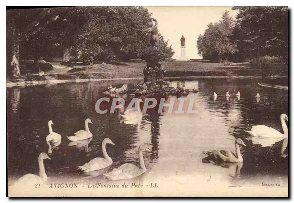 Avignon - A Fonte do Parque — editor Seleita, n°31 - Frente