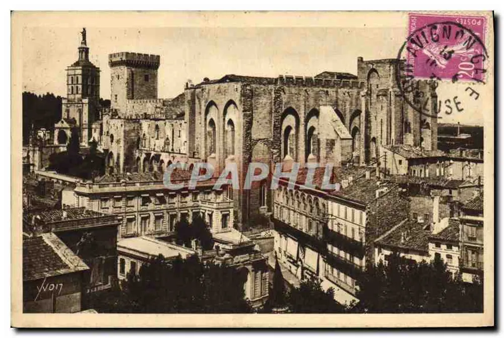Avignon — O Palácio dos Papas — Éditions d'Art WGN - Frente