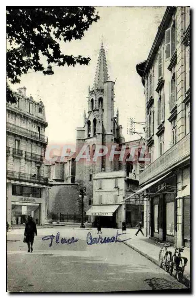 Place Carnot — Glockenturm der Kirche Saint-Pierre — Verleger Saquary, n° 11.170 - Vorderseite