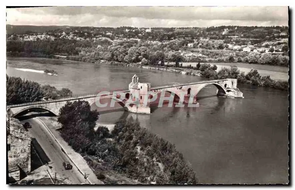 Ponte Saint-Bénézet — Avignon — Éditions Photo au bureau - Frente