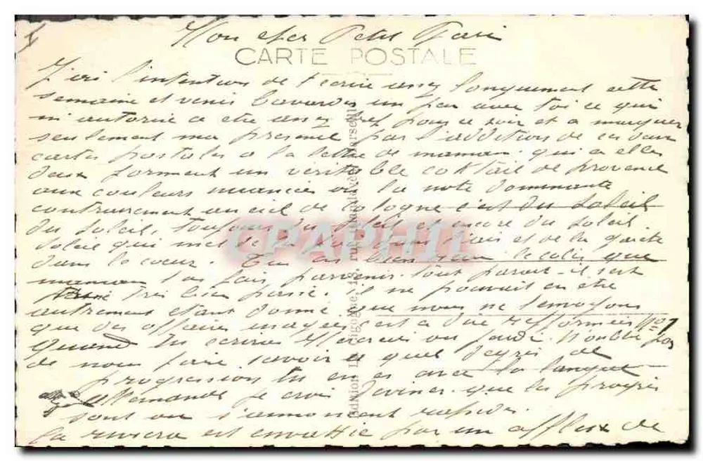 Avignon — Os Muros — n°1167 - Verso