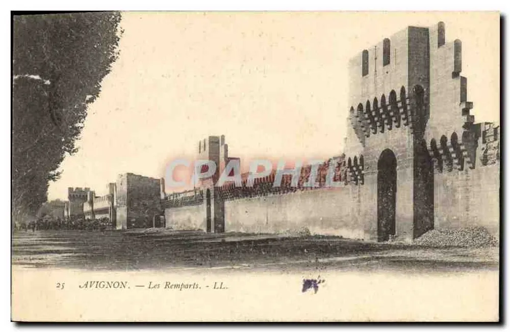 Avignon — Os Muros — LL. - Frente