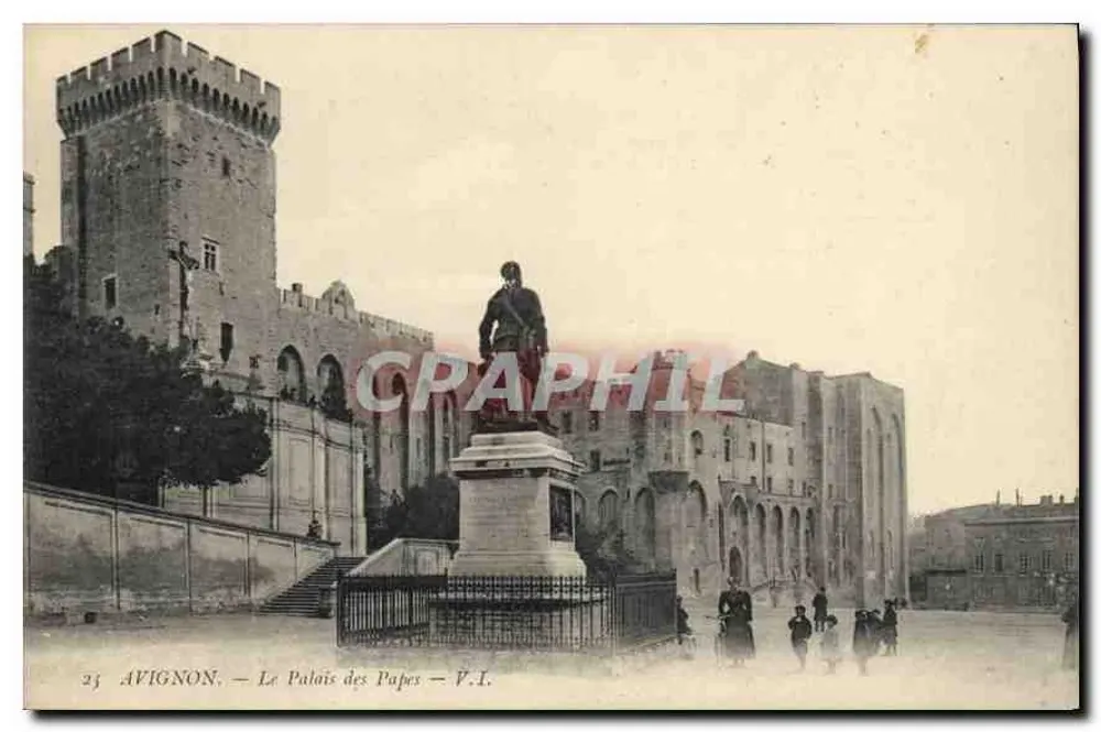 Avignon — O Palácio dos Papas — V.I. — Editor V.I. n°23 - Frente