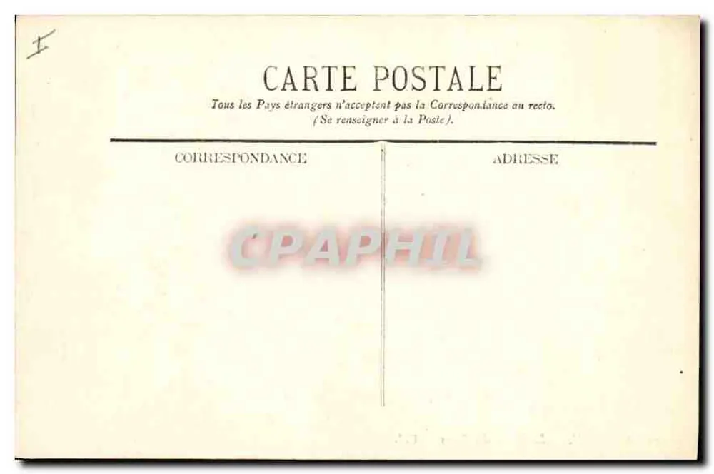 Avignon — O Palácio dos Papas — V.I. — Editor V.I. n°23 - Verso