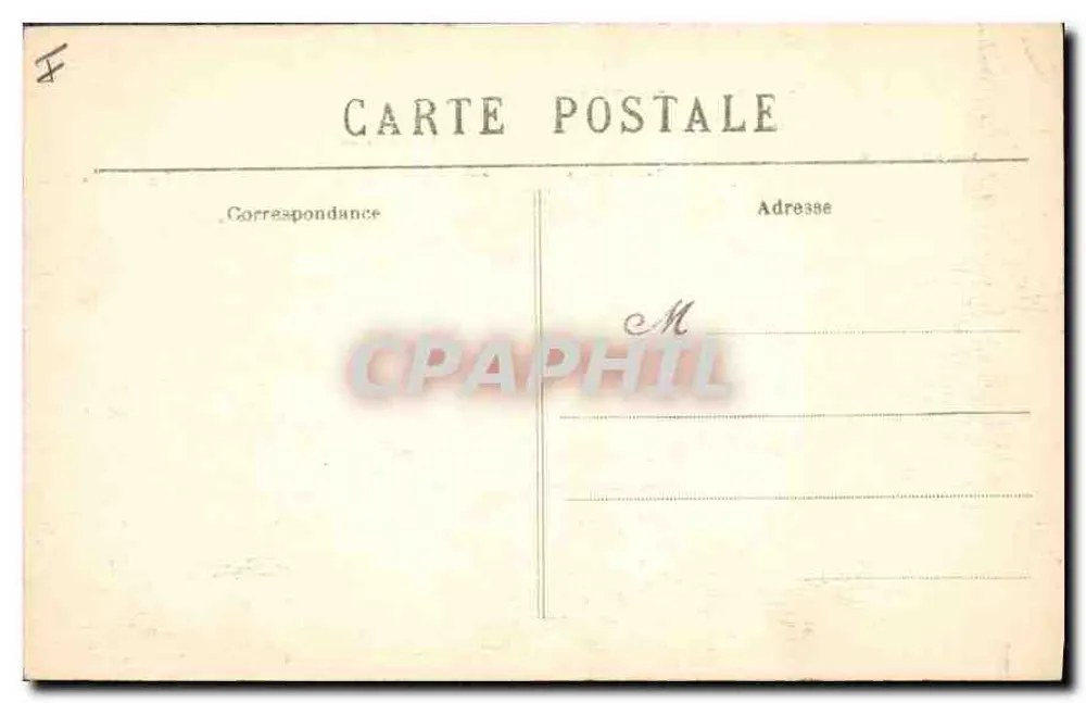 Avignon — Palácio dos Papas — Fachada Ocidental — Editor Bourdon & Cie, n° 108 - Verso