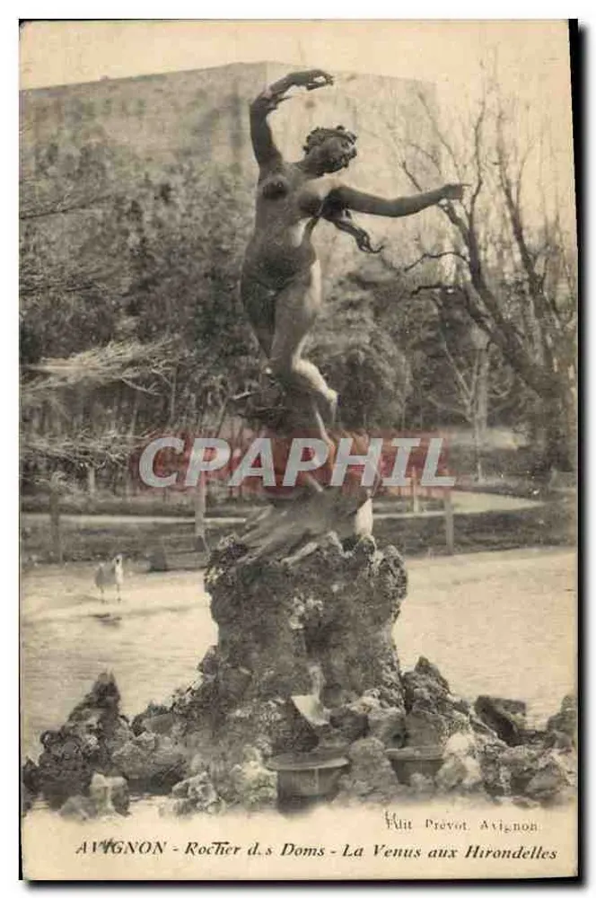 Avignon - Rocher des Doms - Die Venus der Schwalben — Édit. Prévoit Avignon - Vorderseite