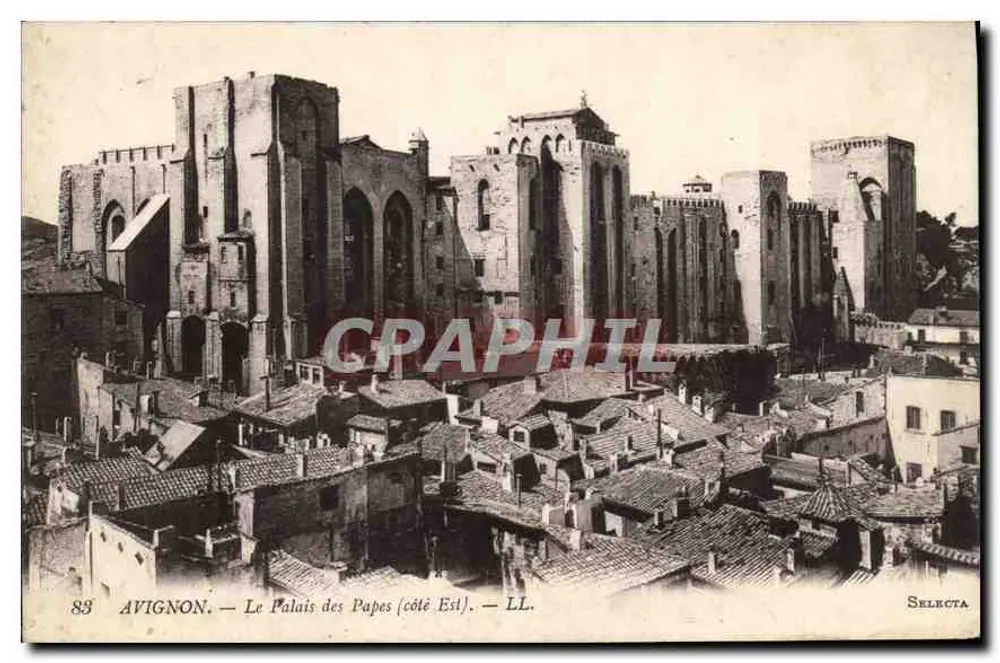 Avignone — Il Palazzo dei Papi (lato Est) — Selecta - Recto