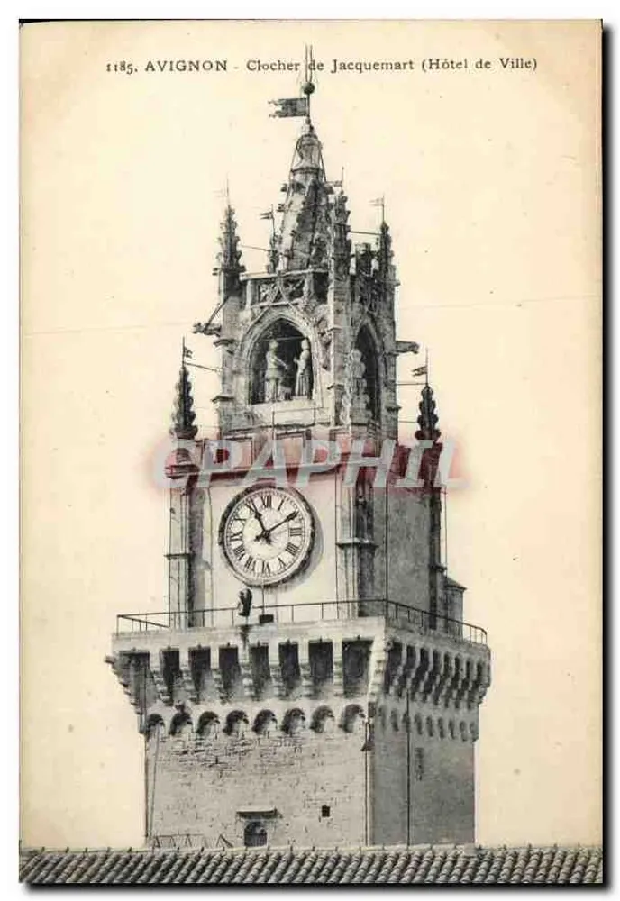 Avignon - Glockenturm von Jacquemart (Stadthaus) — Edition Ateliers de Phototype Guenée, Marseille - Vorderseite