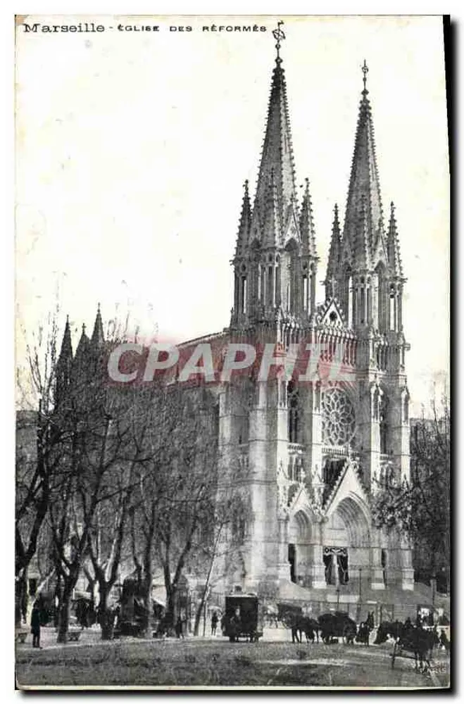 Marseille — Igreja dos Reformados — Le Matin - Frente