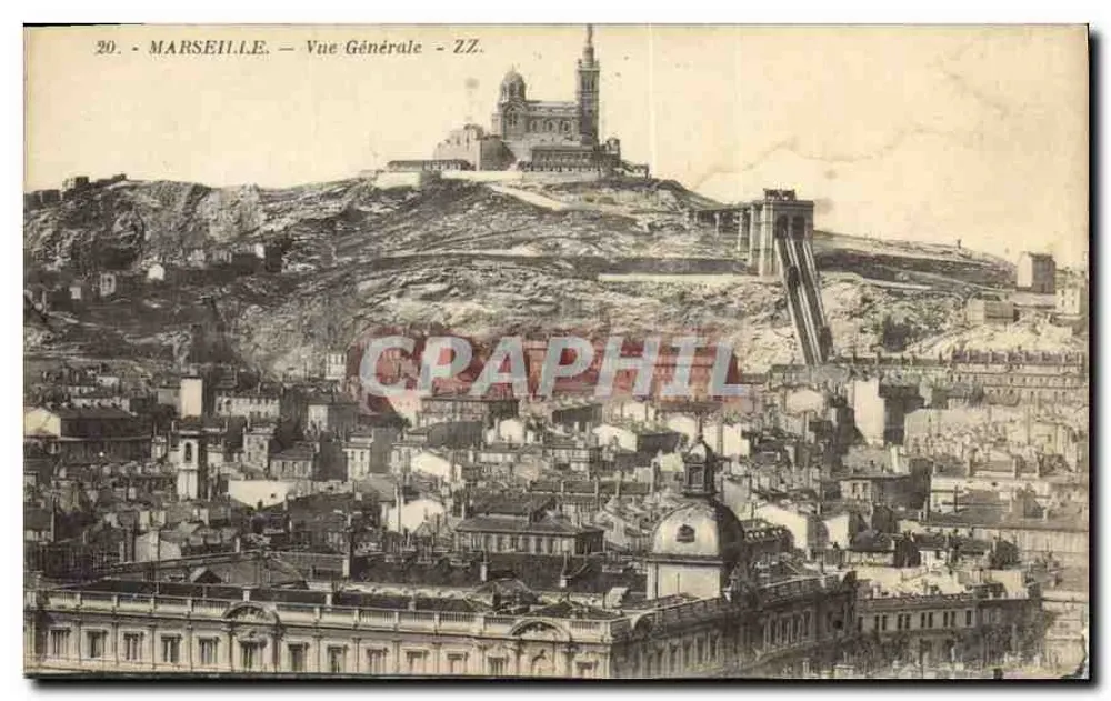 Marseille — Vista Geral — ZZ. — Z.Z. — Z.Z. - Frente