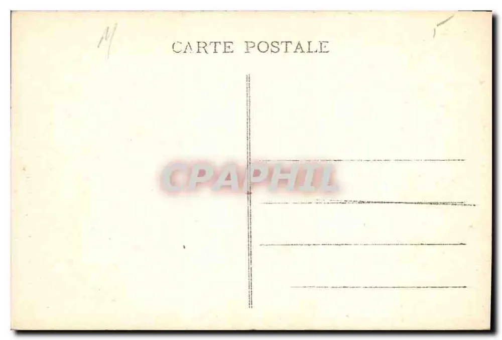 Marseille - Notre-Dame-de-la-Garde - Kreuz der Mission (1820) — Sonderausgabe der Basilika - Rückseite